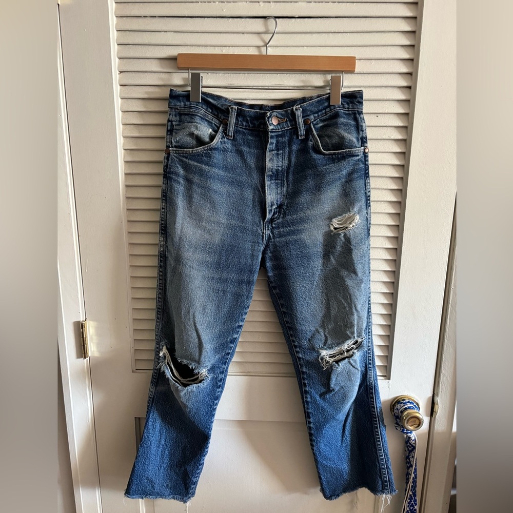 Vintage Distressed Wrangler Jeans
